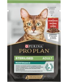 PURINA PRO PLAN STERILISED Wołowina 85g