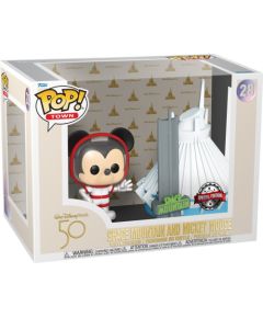 Funko Pop! Town: Walt Disney World 50 - Space Mountain and Mickey Mouse (Amazon Exclusive) #28 Vinyl Figures