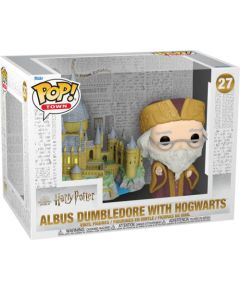 Funko Pop! Town: Harry Potter - Albus Dumbledore with Hogwarts #27 Vinyl Figure