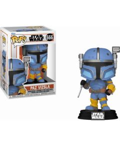 Funko Pop! Disney Star Wars: The Mandalorian - Paz Vizsla #666 Bobble-Head Vinyl Figure