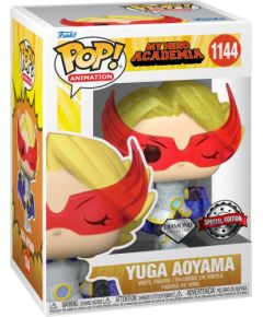 Funko Pop! Animation: My Hero Academia S9 - Yuga Aoyama (Glitter) (Diamond Collection) (Amazon Exclusive) #1144 Vinyl Figure