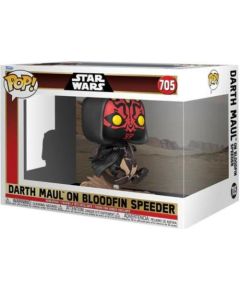 Funko Pop! Deluxe Disney: Star Wars EP1 The Phantom Menace Anniversary - Darth Maul on Bloodfin Speeder #705 Bobble-Head Vinyl Figure