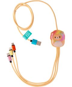 Squishmallows 3in1 charging cable (1.2M) Leonard