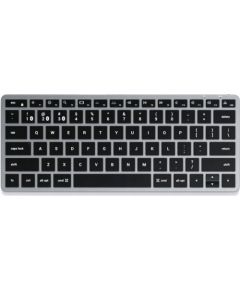 SATECHI SLIM X1 BLUETOOTH BACKLIT WIRELESS KEYBOARD - US (SPACE GREY)