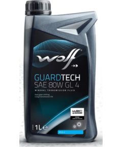 Wolf GUARDTECH SAE 80W GL4 1L API GL-4, MIL-L-2105