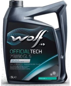 WOLF OFFICIALTECH 75W90 5L GL5 MB 235.8, VOLVO 97312