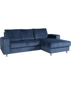 Corner sofa KARL RC dark blue