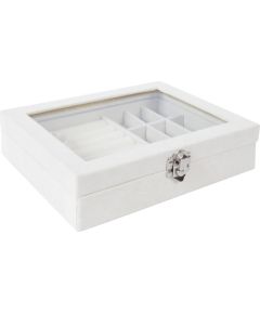 Jewelry box SEZANE 20x15x4.5cm, white