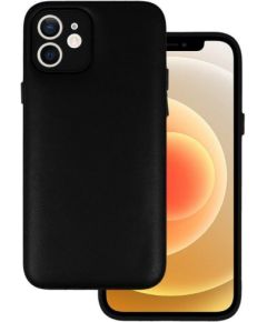 iLike Apple  iPhone 11 LEATHER 3D CASE Black