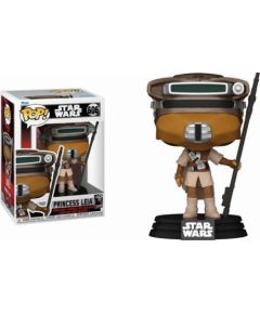 Funko Pop! Disney Star Wars: Return of the Jedi 40th - Princess Leia (Boushh) #606 Bobble-Head Vinyl Figure