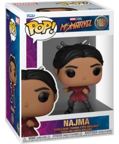 Funko Pop! Marvel: Ms. Marvel - Najma #1081 Bobble-Head Vinyl Figure