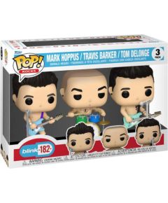 Funko Pop! Albums Deluxe: Blink-182 - Mark Hoppus, Travis Barker, Tom DeLonge (Enema of the State) #36 Vinyl Figures