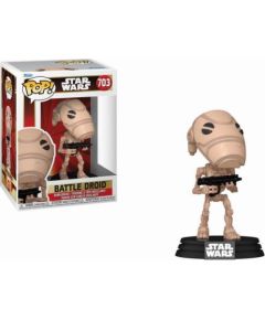 Funko Pop! Disney Star Wars: EP1 The Phantom Menace Anniversary - Battle Droid #703 Bobble-Head Vinyl Figure