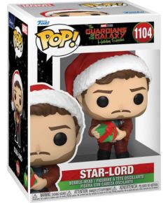 Funko Pop! Marvel: The Guardians of the Galaxy Holiday Special - Star-Lord #1104 Bobble-Head Vinyl Figure