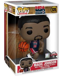 Funko Pop! Jumbo: USA Basketball - Magic Johnson (1992 Team USA Navy Uni) (Special Edition) #125 Vinyl Figure (10)