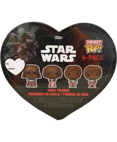 Funko Pocket Pop! 4-Pack: Disney Star Wars - Chocolate Valentines Box Vinyl Figures