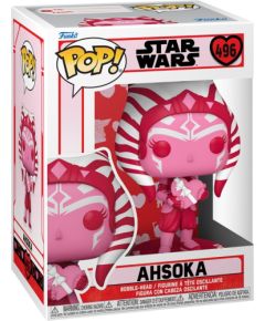 Funko Pop! Star Wars: Valentines S2 - Ahsoka #496 Bobble-Head Vinyl Figure