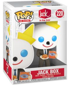 Funko Pop! Ad Icons: Jack In the Box - Jack Box (with MCA) #220 Vinyl Figure