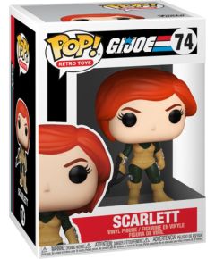 Funko Pop! Retro Toys: G.I. Joe - Scarlett #74 Vinyl Figure