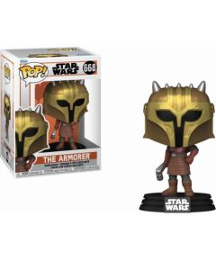 Funko Pop! Disney Star Wars: The Mandalorian - The Amorer #668 Bobble-Head Vinyl Figure