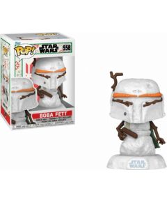 Funko Pop! Disney Star Wars: Holiday - Boba Fett (SNWMN) #558 Bobble-Head Vinyl Figure