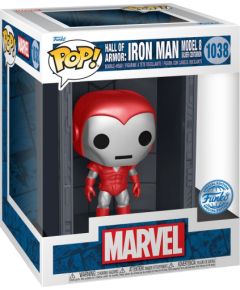 Funko Pop! Deluxe: Marvel Hall of Armor: Iron Man Model 8 Silver Centurion (Mettalic) (PX Previews Exclusive) #1038 Bobble-Head Vinyl Figure