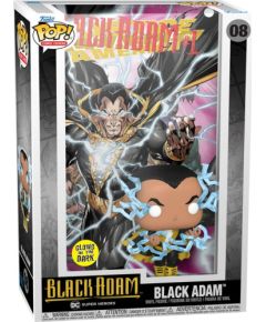 Funko Pop! Comic Covers: DC Super Heroes Black Adam  - Black Adam (Glows in the Dark) #08 Vinyl Figure