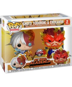 Funko Pop! 2-Pack Animation: My Hero Academia S9 - Shoto Todoroki  Endeavor (Special Edition) Vinyl Figure