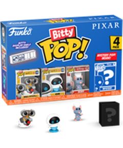 Funko Bitty Pop! 4-Pack: Disney Pixar - Wall-E, Eve, Remy, Mystery Pop! Vinyl Figures