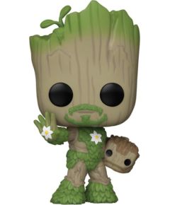 Funko Pop! Marvel: We Are Groot - Groot as Iron Man #1393 Bobble-Head Vinyl Figure