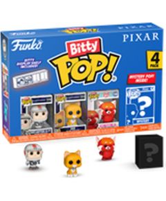 Funko Bitty Pop! 4-Pack: Disney Pixar - Buzz Lightyear (XL-01), Sox, Red Panda Mei, Mystery Pop! Vinyl Figures