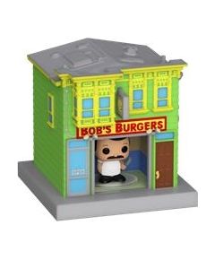 Funko Bitty Pop! Towns: Bobs Burgers - Bob Belcher and Bobs Burgers Vinyl Figure