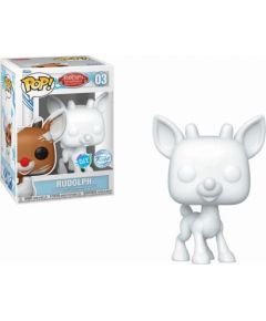 Funko Pop! Rudolph The Red-Nosed Reindeer - Rudolph (DIY) (White) (Special Edition) #03 Vinyl Figure