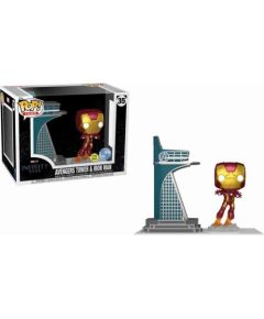 Funko Pop! Town: Marvel The Infinity Saga - Avengers Tower  Iron Man (Glows in the Dark) (Special Edition) #35 Vinyl Figure