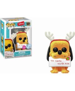 Funko Pop! Disney: Holiday - Pluto (Flocked) (Special Edition) #1227 Vinyl Figure