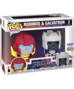 Funko Pop! 2-Pack: Transformers - Rodimus  Galvatron (Convention Limited Edition) Vinyl Figures