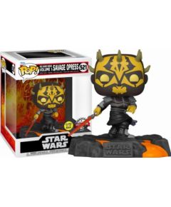 Funko Pop! Deluxe: Disney Star Wars Sith - Red Saber Series Vol.1 Savage Opress (Glows in the Dark) (Special Edition) #521 Bobble-Head Vinyl Figure