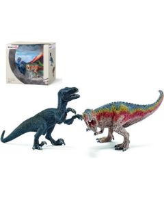 Schleich Dinosaurs T-Rex and Velociraptor  small