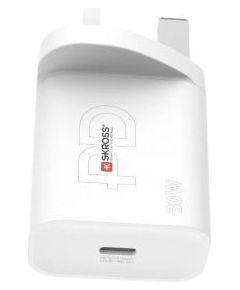 Skross   Power Charger UK USB charger 30W and max White