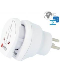 Skross   Travel adapter CO W to ISR White