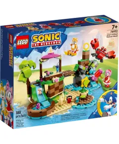 LEGO Sonic the Hedgehog Sonic Amy dzīvnieku glābšanas sala (76992)