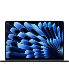 Apple MacBook Air 15-inch : M3 chip with 8-core CPU and 10-core GPU, 16GB, 256GB SSD - Midnight