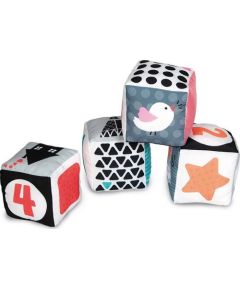 Clementoni AS Baby Clementoni Baby Blocks (Black  White Cubes) (1000-17321)