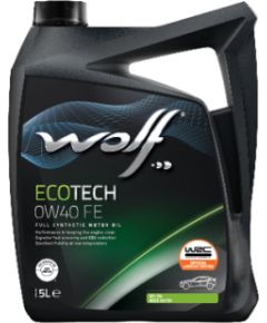 Wolf ECOTECH 0W40 FE 5L API SN, ACEA A3/B4-10