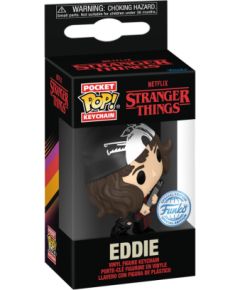 FUNKO POP! Брелок: Stranger Things - Eddie, 10 см