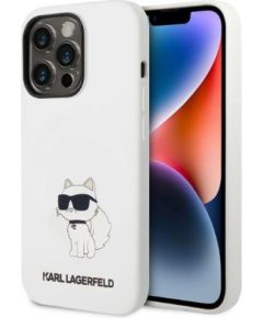 Karl Lagerfeld KLHMP14XSNCHBCH Aizmugurējais Apvalks Priekš Apple iPhone 14 Pro Max