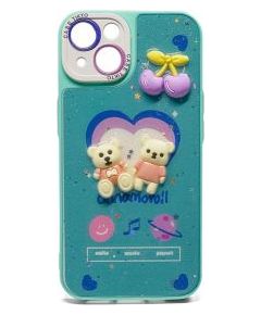 iLike Apple  iPhone 14 EPOXY CARTOON COVER Blue