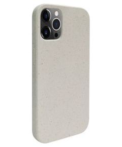 iLike Apple  iPhone 12 Pro Max Silicone plastic case Eco Print Design White