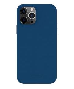 Evelatus Apple  iPhone 12/12 Pro Premium Soft Touch Silicone Case Cobalt Blue