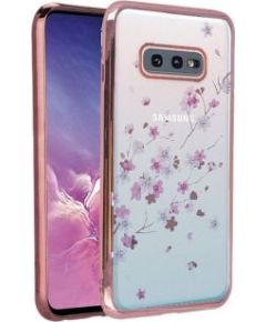 GreenGo Samsung  Galaxy S10 Plus G975 Flower Gold